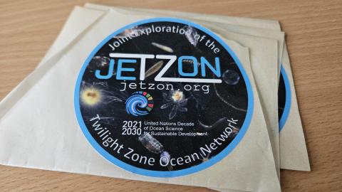 JETZON vintage sticker